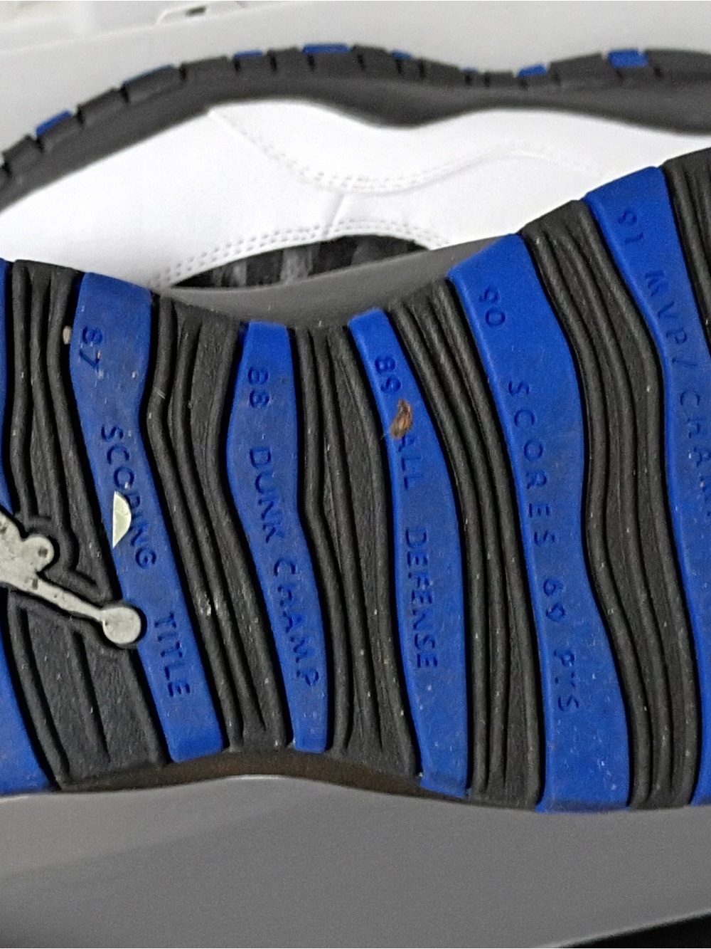 Jordan 10 Men’s Sneakers in White and Blue
